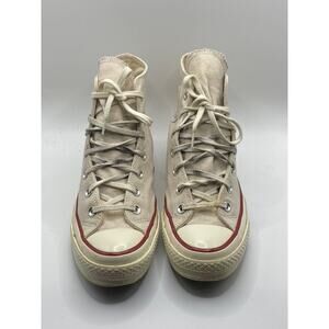 CONVERSE Unisex Adult Beige Chuck 70 Canvas All-Star Hi-Top Sneakers SZ M6/W8